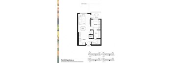 A floor plan for a unit at RentAtCapstone.ca.