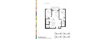 A floor plan for a unit at RentAtCapstone.ca.