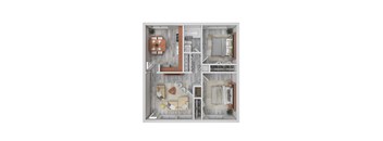Two Bedroom Floorplan