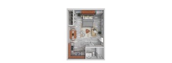Studio Floorplan