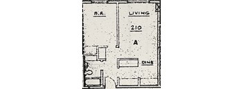 a diagram of a floor plan of a building
