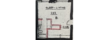 a diagram of a floor plan of a building