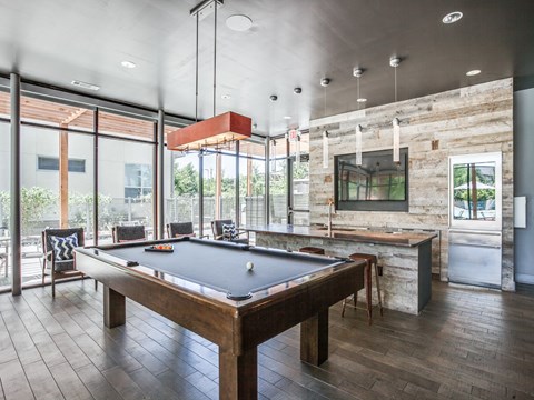 Pool Table at Infinity on Yorktown, Dallas