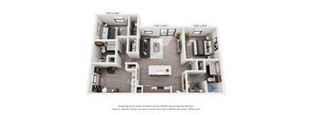 C1 Floor Plan at Arden at Corinth, Corinth, 76210