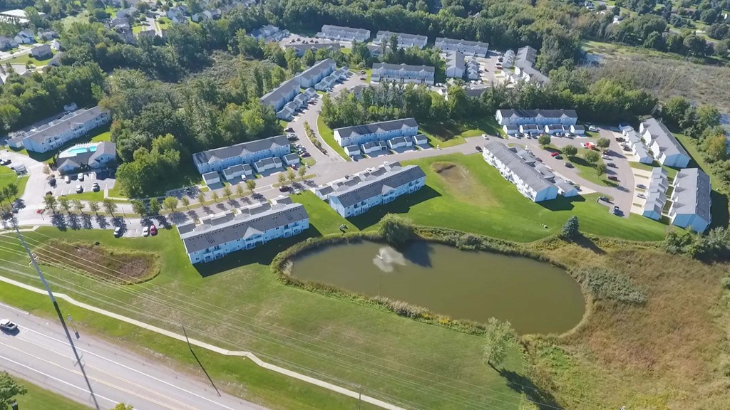 Aerial View of Community