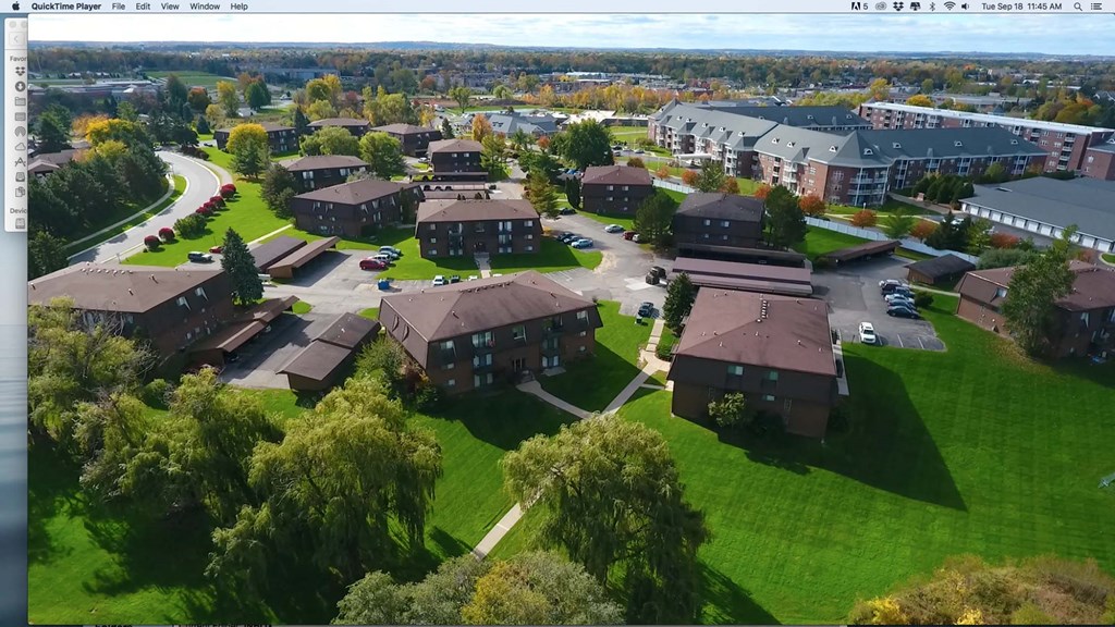 Aerial View of Community