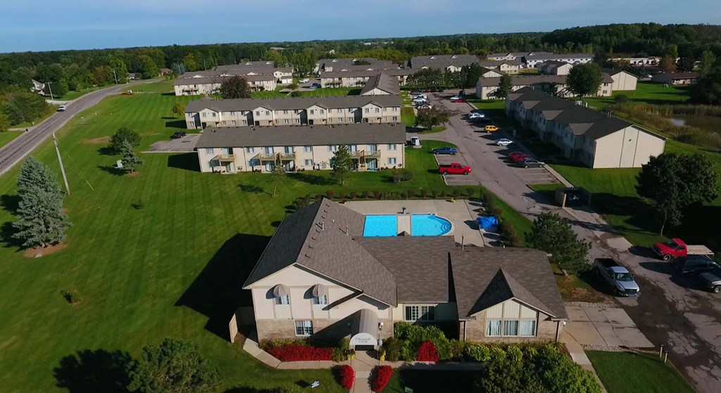 Aerial View of Community