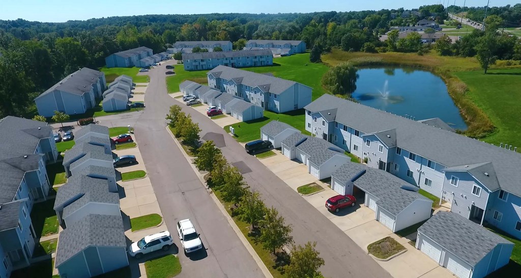 Aerial View of Community