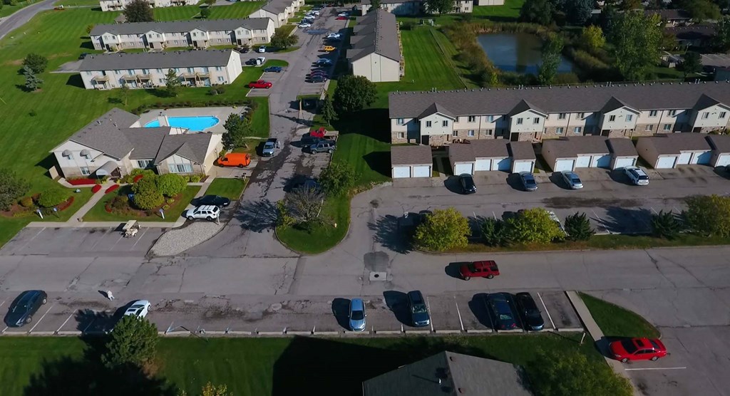 Aerial View of Community