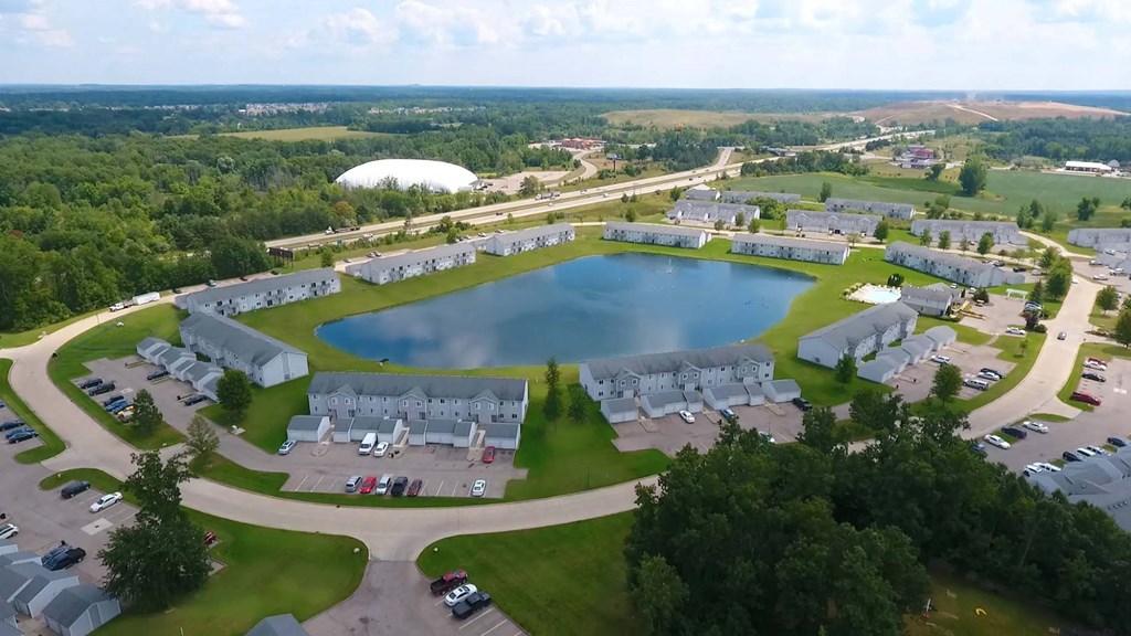 Aerial View of Community