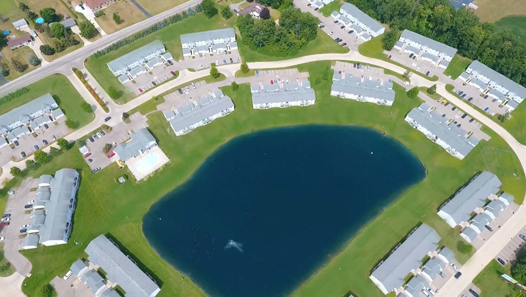 Aerial View of Community