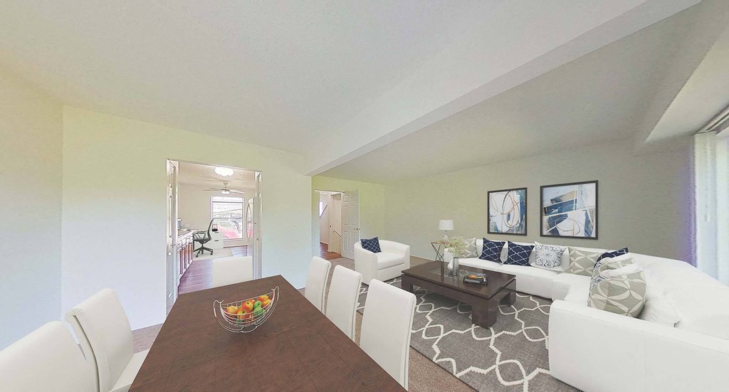 Living and Dining Rooms