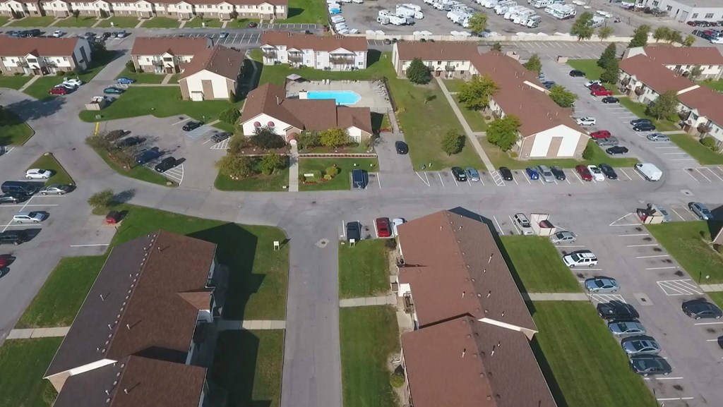 Aerial View of Community