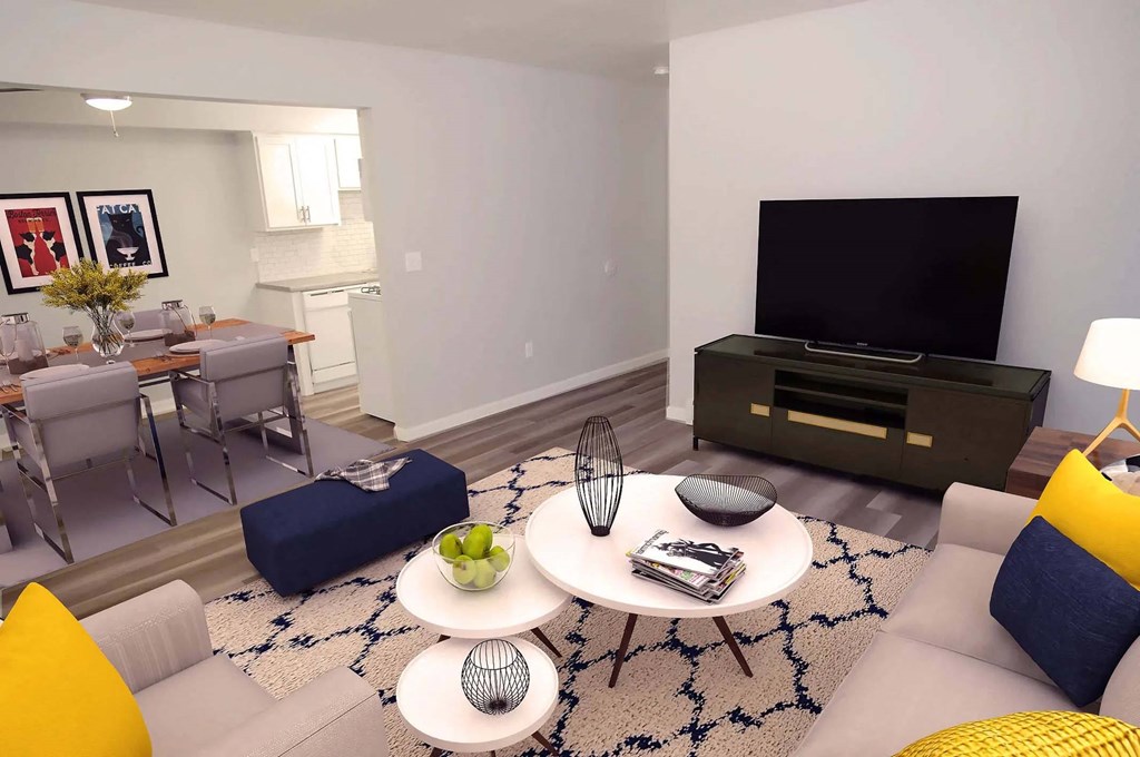 Living and Dining Rooms