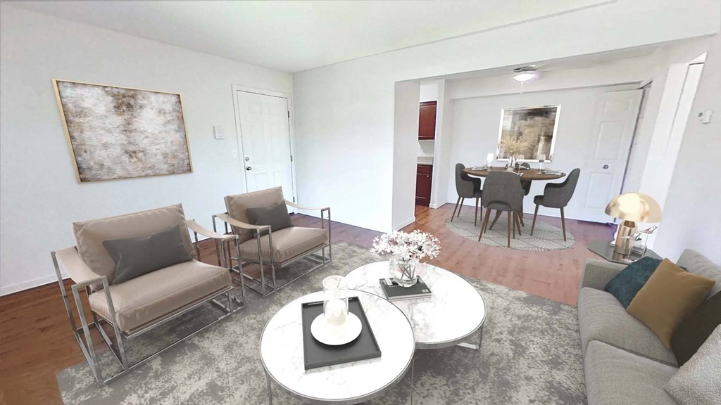 Living and Dining Rooms