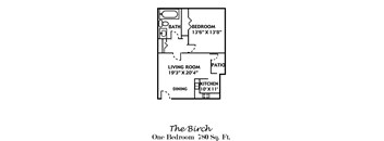 One Bedroom Large