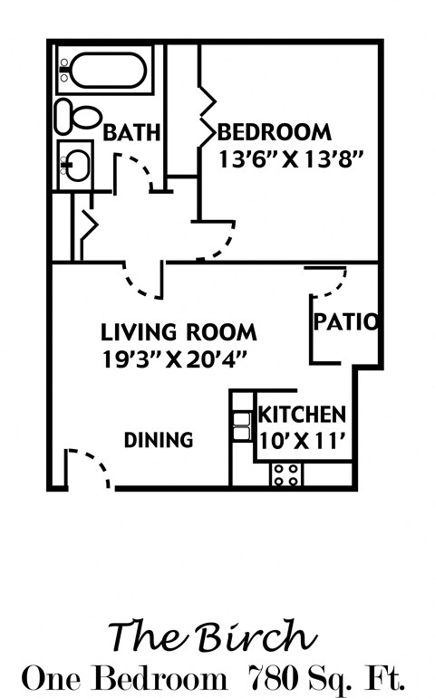 One Bedroom Large