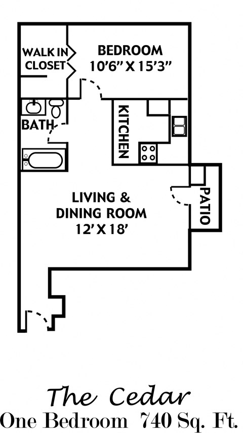 One Bedroom Small