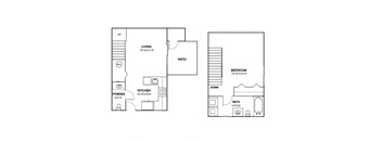 One Bedroom Townhome