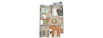 2 Beds | 1 Bath