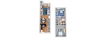 2 Beds | 1.5 Baths