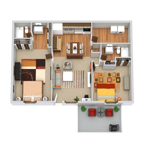 9175 Chatwell Club Dr Studio-3 Beds Apartment for Rent - Photo Gallery 39