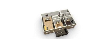 an illustration of a floor plan of a house