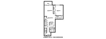 floor plan photo of the palms at casitas