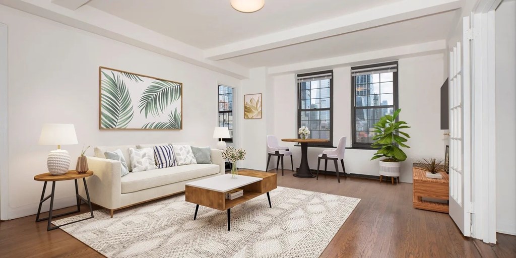 Living Room at London Terrace Gardens, New York, NY 10011