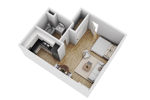 bedroom floor plan  3d floor plans for the residences at