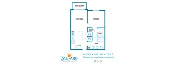 a floor plan of the empire