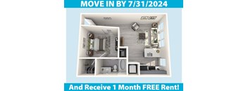 Urbon Nona_1 Bedroom Apartment Home