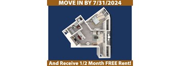 a floor plan of a 2100 sq ft condo