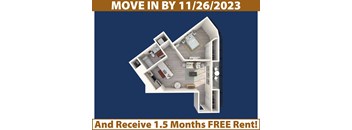 Platform 3750_1 Bedroom Apartment Home