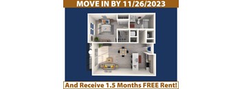 Platform 3750_1 Bedroom Apartment Home