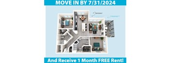a floor plan of a2804 sq ft    and receive 1 month