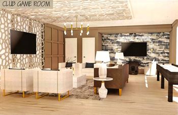 Well-Appointed Club Lounge