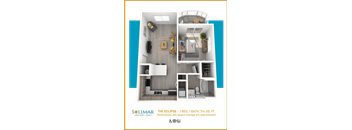 The Eclipse - Solimar 1B1B 714 sqft