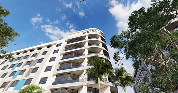 a rendering of the metropolis hotel