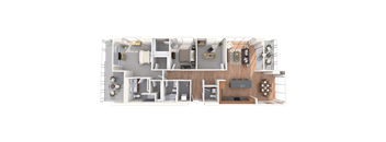 Newly Renovated 3 bed, 2.5 bath apartment home