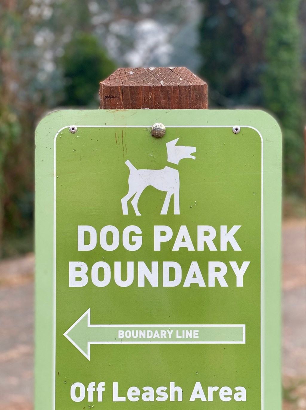 Trail to Off Leash Dog Park at Westmont Place Townhomes Apartments, California