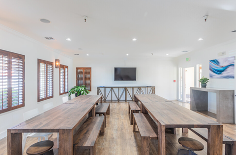 Banquet Room at Palm Court Apartments, Salinas, 93906