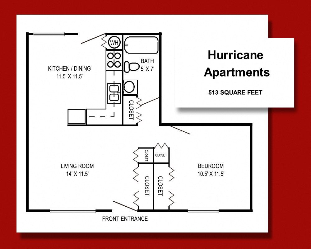 Hurricane Floor Plan