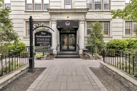The Ambassador apartment building is located at 175 North Street.