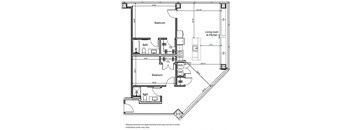 2A v01 at 7 West 7th Apartments, Cincinnati, OH 45202