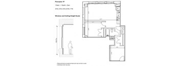 1 bed 1 bathroom L at LiveWell, Pittsburgh, Pennsylvania