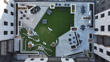 Aerial View at The Pearl, Indiana