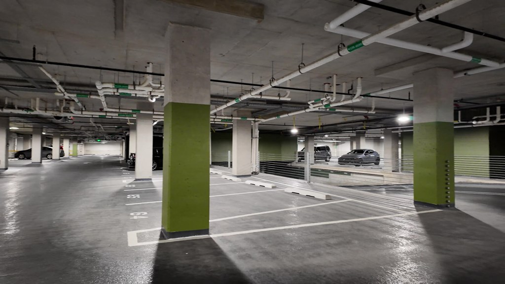 On-Site Parking Garage at The Pearl, Indiana