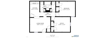 Canterbury Apartment Homes, Tuscaloosa, AL, 2 Bedroom 1.5 bath