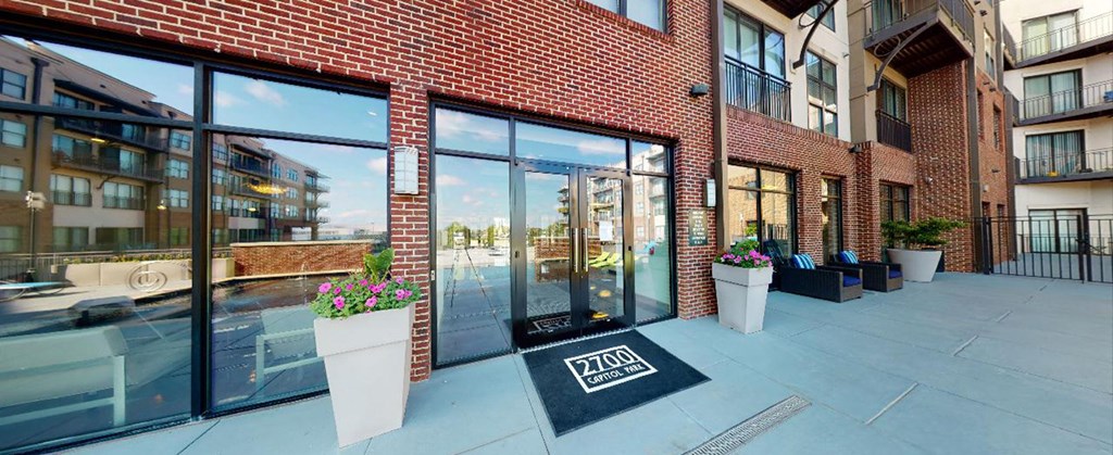 the building where the apartment is located